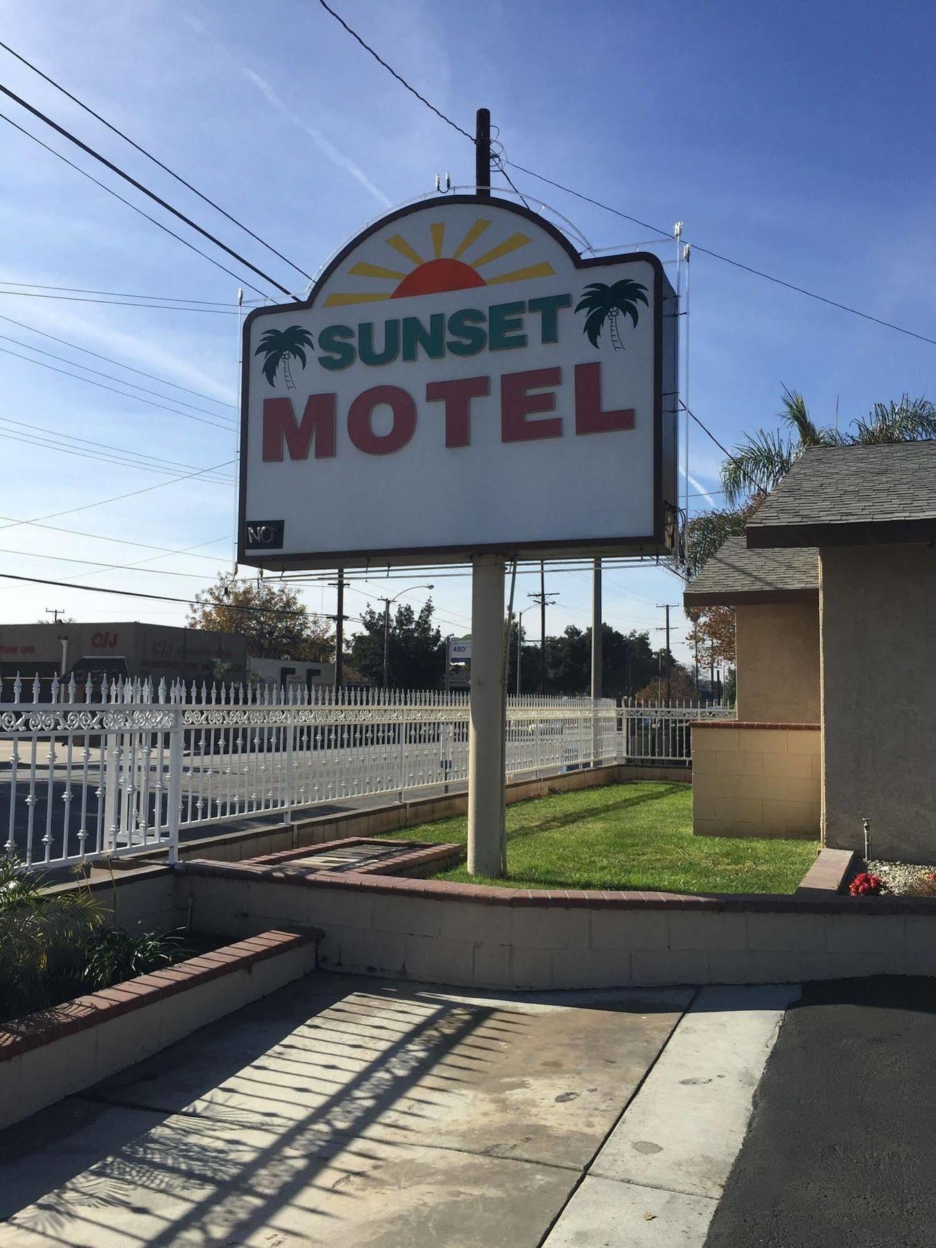 Sunset Motel Pomona Eksteriør billede
