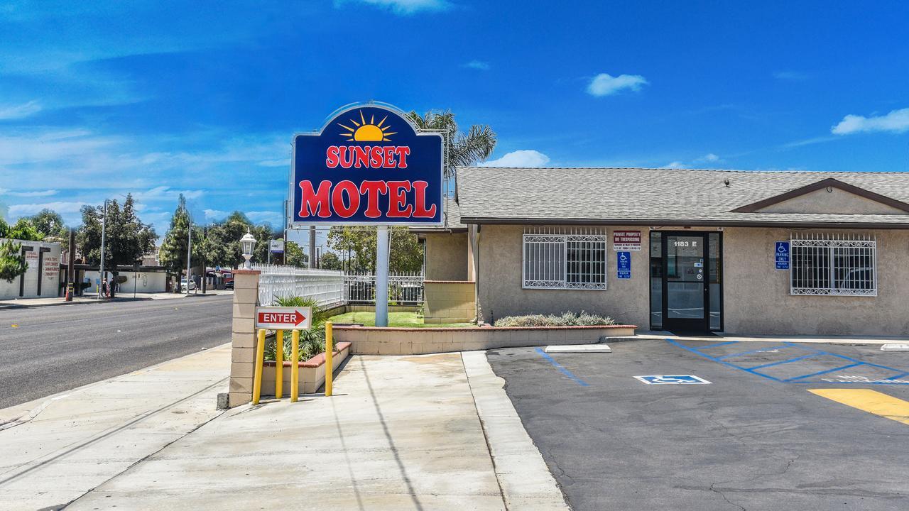 Sunset Motel Pomona Eksteriør billede